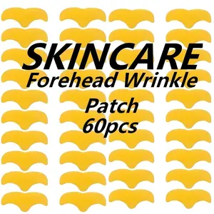 60pcs Forehead Patches! Collagen Forehead and Eye Patches - Hydrating Skincare, Suitable for All Skin Types, Alcohol-Free. Contains Various Skin Care Ingredients