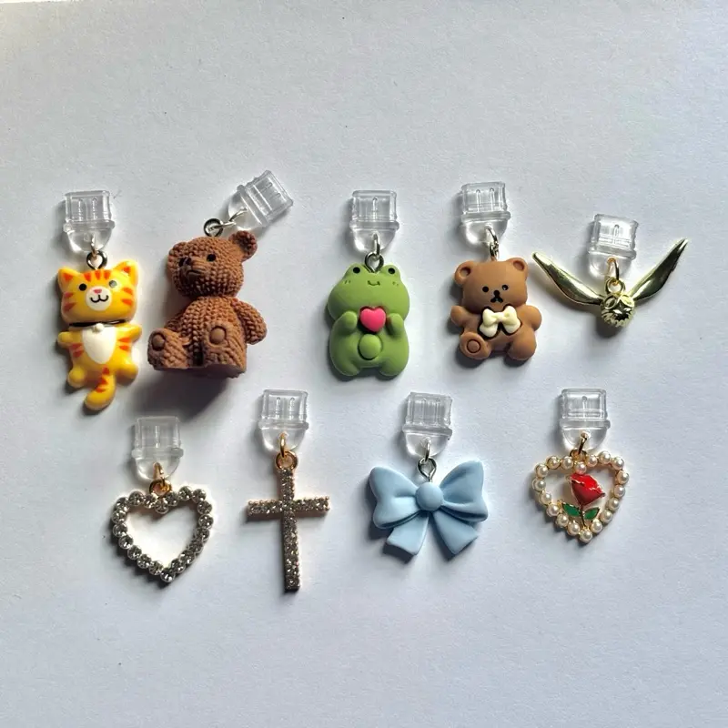 Large Dust Plug Charms