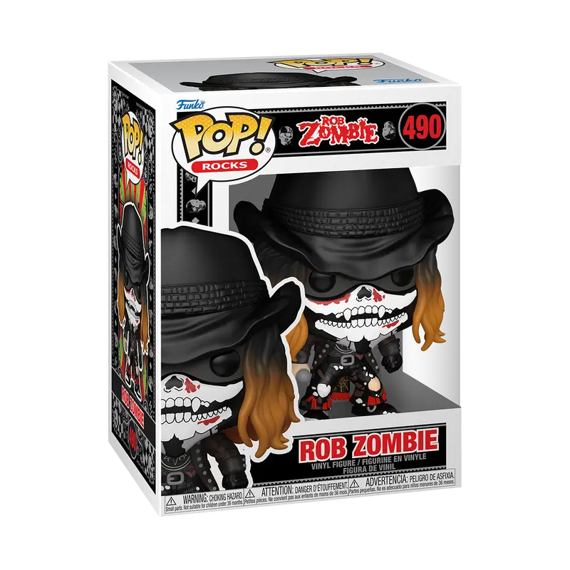 Rob Zombie with Bandana Funko Pop! Vinyl Figure #490