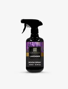 Cavayelo Lavender Room Spray 500mL - Soothing Aroma for Calming Atmosphere in Home or Office - Easy to Use and Convenient Size