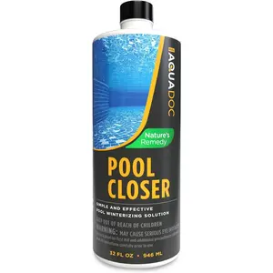 AquaDoc Pool Chemicals - All-In-One Winterizing Kit - For Above Ground and Inground Pools Up to 30,000 Gallons - 32oz