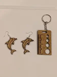 Dolphin earrings