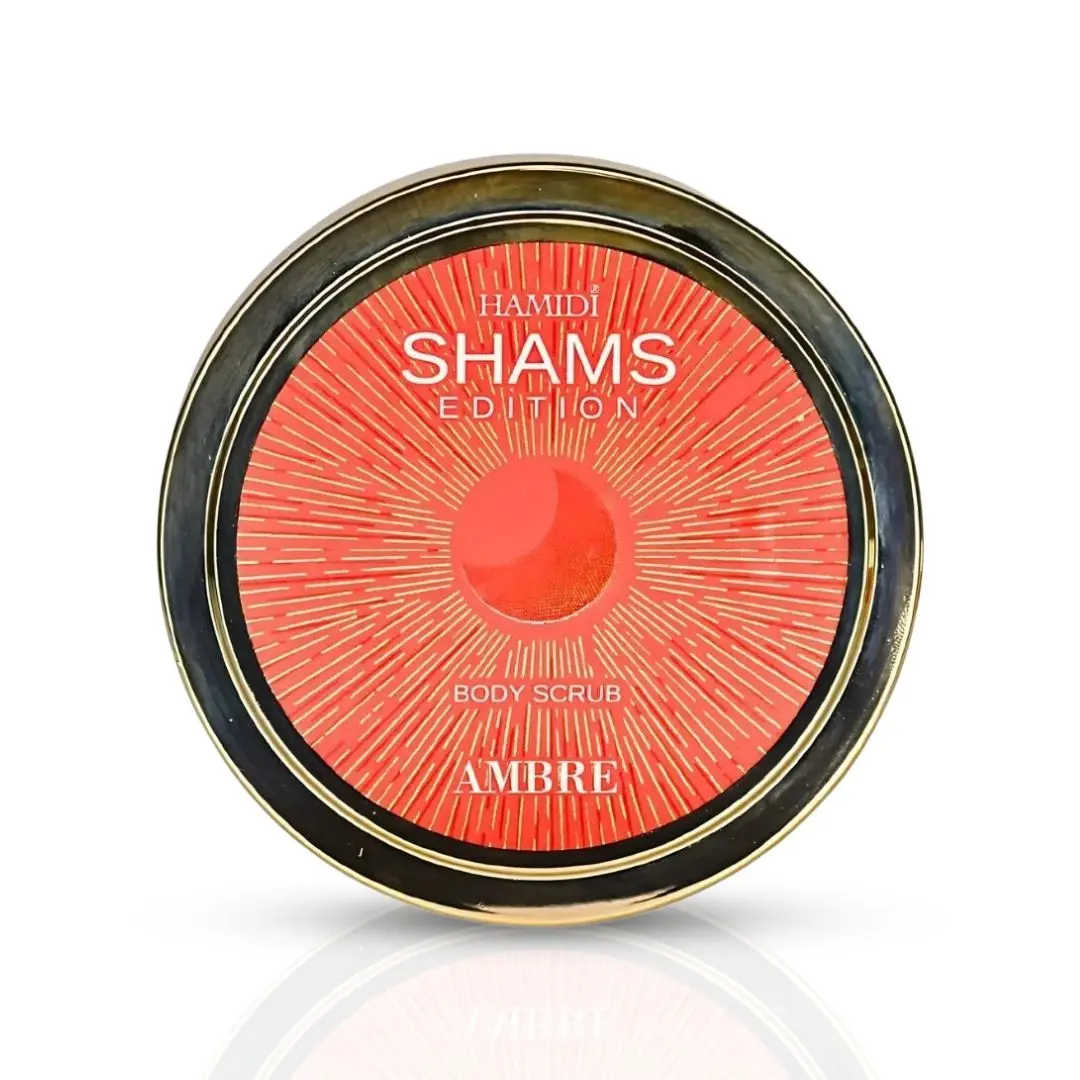 Hamidi Shams Edition Ambre Body Butter 250ML (8.5 OZ) By Hamidi | Ultra Moisturizing, Skin-Nourishing, Aromatic Fragrance.