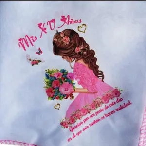 12pcs napkins, Quinceanera Favor, Recuerdos Para Quinceanera