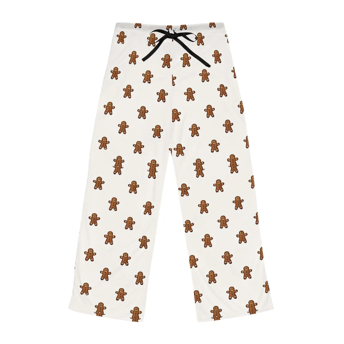 Gingerbread Women's Pajama Pants in Comfortable Polyester Fabric