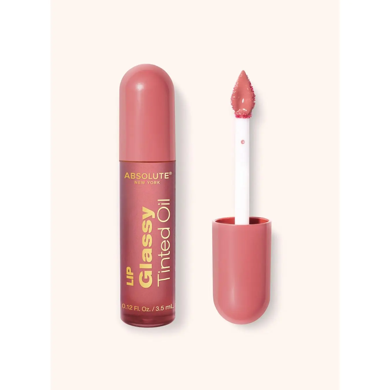 Glassy Tinted Lip Oil with High-Shine 