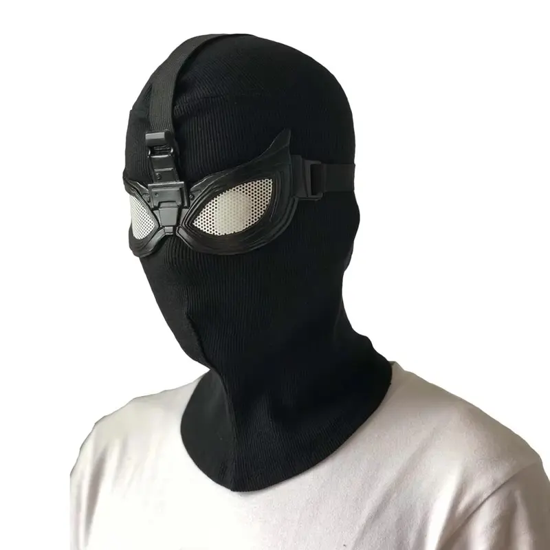 Peter Parker Mask Cosplay Superhero Stealth Suit Masks Helmet Halloween ...
