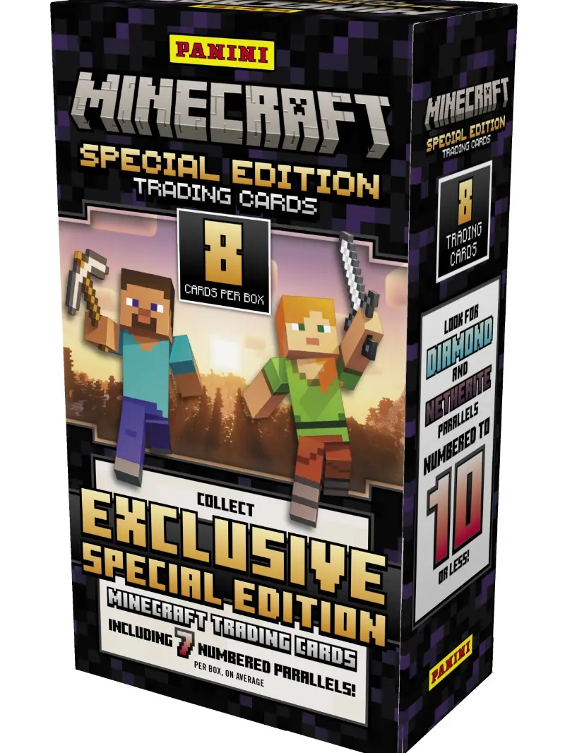 2025 Minecraft Special Edition Hobby *Exclusive* Box (8 cards inside)