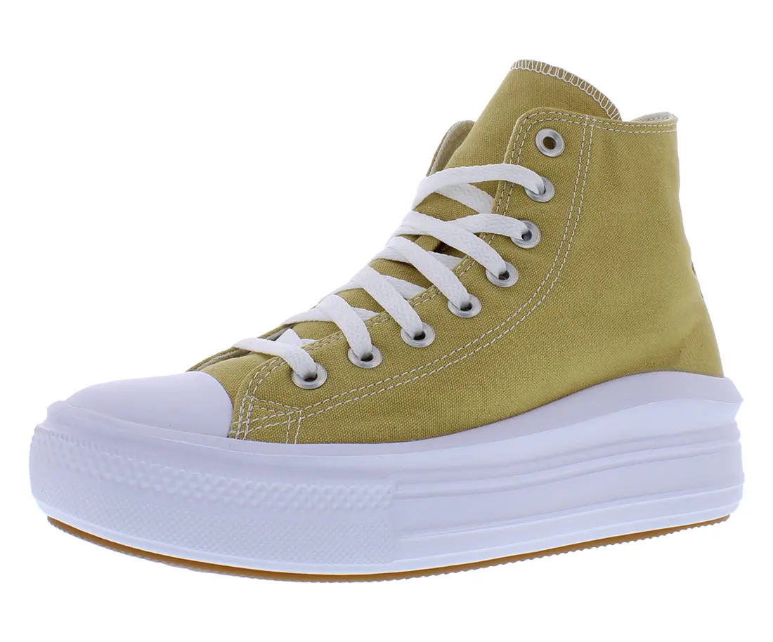 Converse Chuck Taylor All Star Move Platform High-Top Unisex Athletic Sneaker, Sports Footwear, Walking Shoes