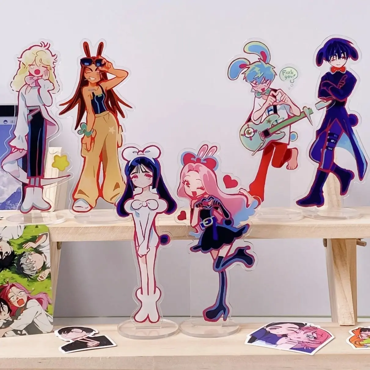 Alien Stage Acrylic Character Standee | Ivan Till Sua Mizi Hyuna Luka Desk Decor | Anime Fan Collectible Gift