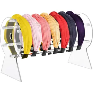 Headband Holder,Hairband Display Stand, Clear  Organizer for Girl Women Gifts, The  Headband Display Organizer