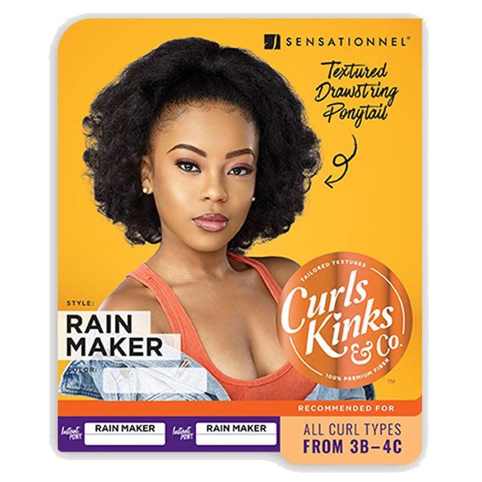Sensationnel Curls Kinks & Co Synthetic Hair Ponytail - RAIN MAKER