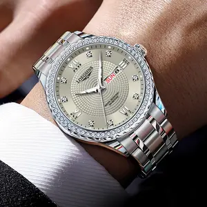 Genuine Swiss LOEGSINS Men's Automatic Watch Original Brand Waterproof Luminous Durable
