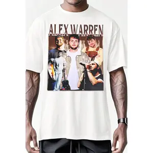 Alex Warren Music Fan Shirt, Vintage Pop Singer Graphic Tee, Concert Fan Merch