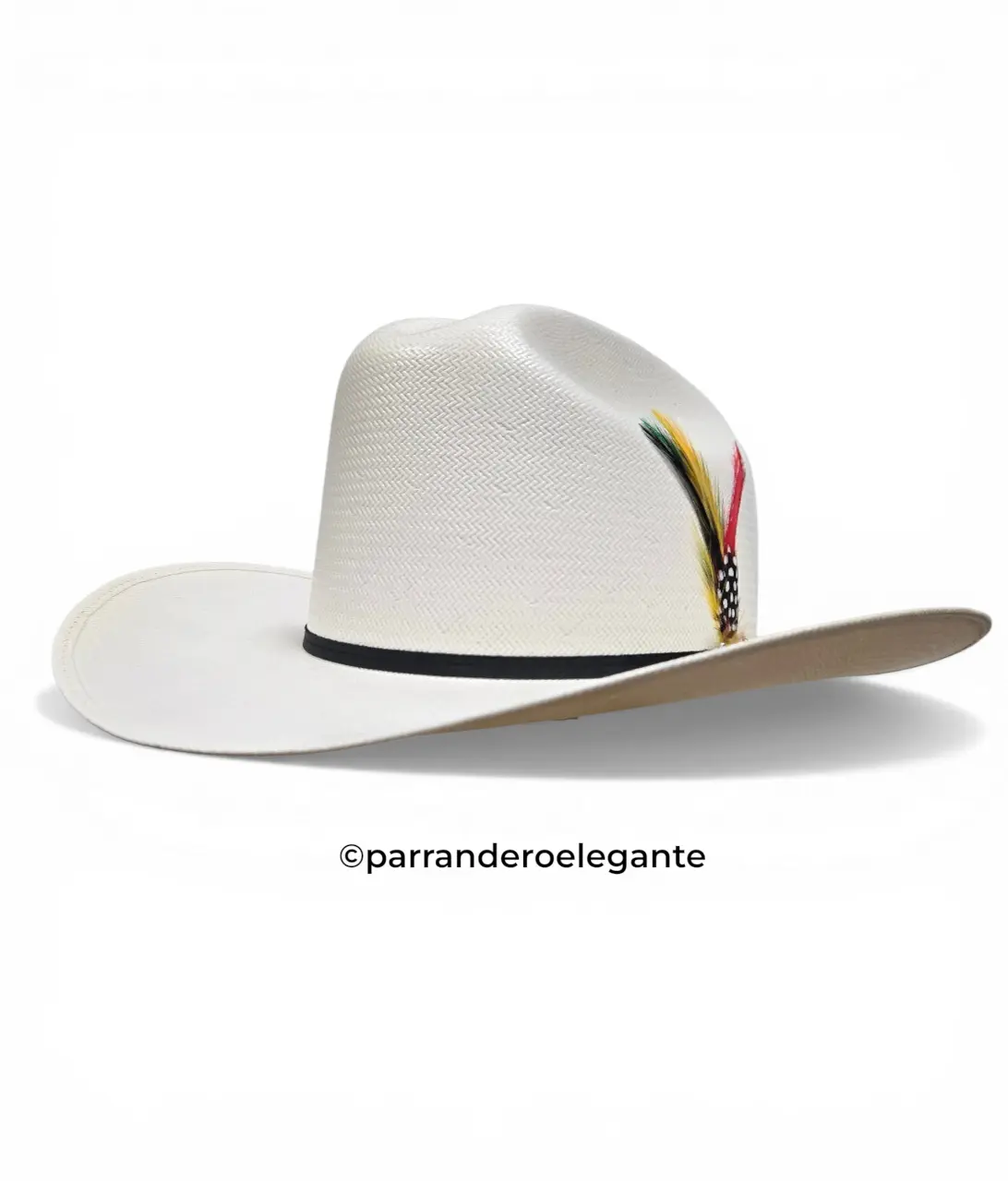 Cuernos Chuecos 100x Johnson Shantung Hat