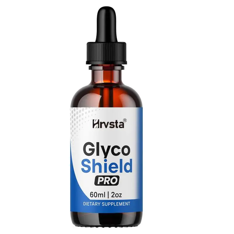 GlycoShield – 100% Natural – 20-in-1 Herbal Liquid Formula – With Chromium, Gymnema & GABA – Vegan, Sugar-Free, Non-GMO – Daily Wellness & Metabolic S