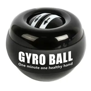 Self-starting grip ball forearm strengthener, wrist trainer, self-spinning arm gyro ball, adult home fitness equipment