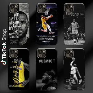 LeBron James Motivational Quotes Basketball Phone Case,  Lovers Phone Case, Gift For Basketball Fans