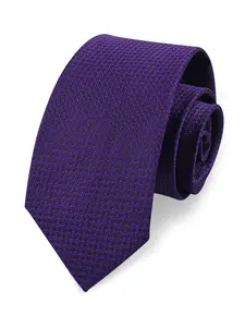 Men's Paisley Pattern Tie, Casual Business Commute Accessory, Deep Color Design, Unisex Fashionable Neckwear, All Seasons Wear, Casual Elegant Tie