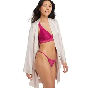 Women's Lace Thong - Auden™ Size M Cotton Fabric