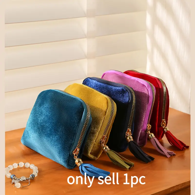 Travel Jewelry Storage Bag, Elegant Portable Zipper Wallet, High Capacity Organizer for Earrings Necklace Bracelet, Travel Organizer Bags, Organizer Pouch