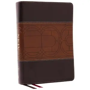 NKJV Study Bible, Leathersoft, Brown, Full-Color, Comfort Print: The Complete Resource for Studying God's Word -- Thomas Nelson - Bible