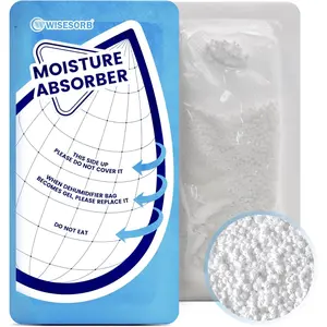 20 Packs Dehumidifier Bags Humidity Packets Reusable for Bathrooms Basements RVs Closets Effective Mold & Mildew Prevention