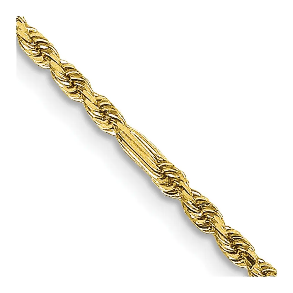 14k 1.8mm D/C Milano Rope Chain (4.13 grams)