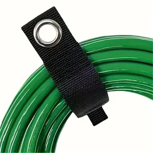 1pc Home Storage Straps, Hook and Loop Extension Cord Organizer Hanger, Cords Wraps, Cable Straps for Hoses Ropes RV and Garage Storage and Organization