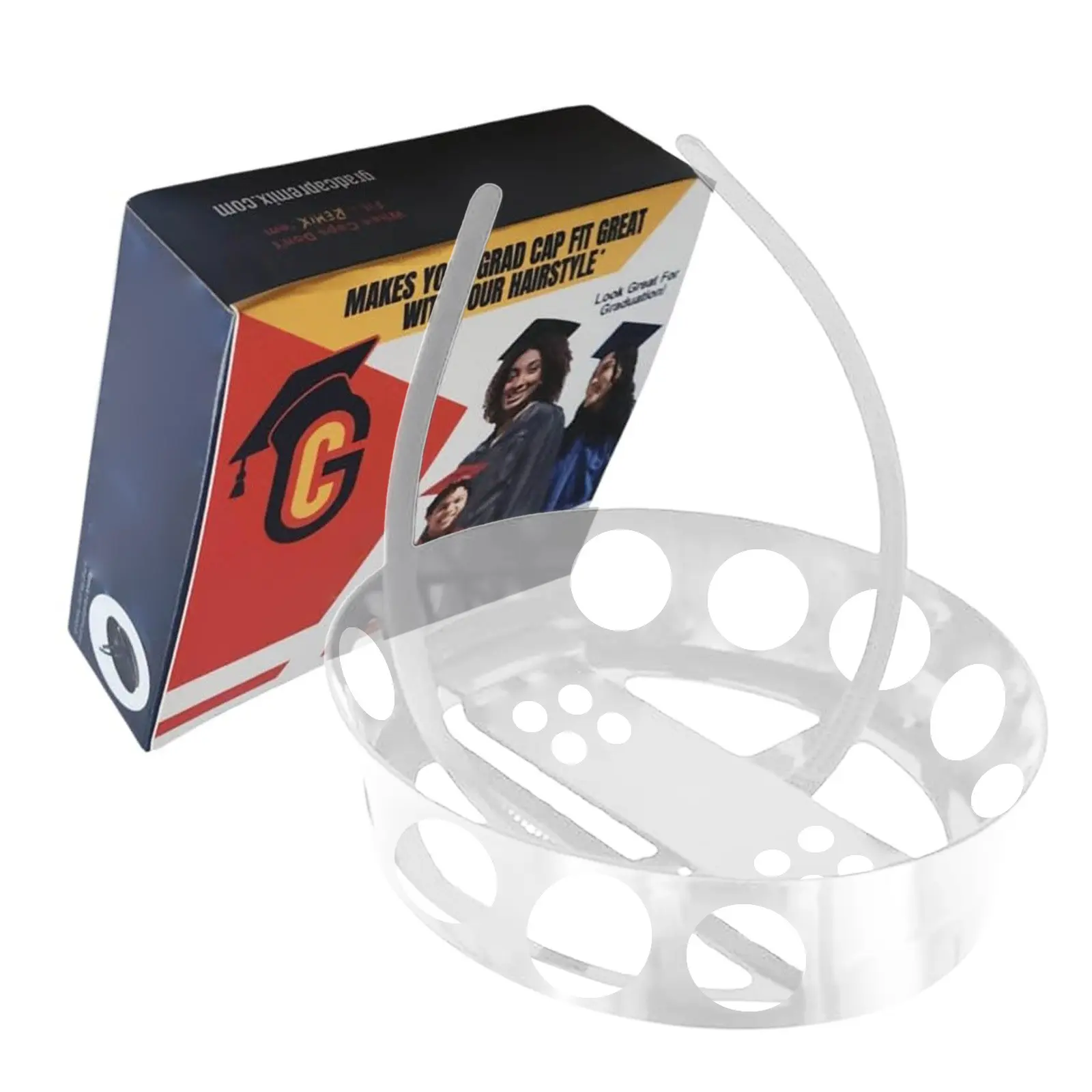 The graduation season fixed artifact protects your graduation cap and any hairstyle choice for unisex grad headband, Graduation Cap Headband, Headband Graduation Cap