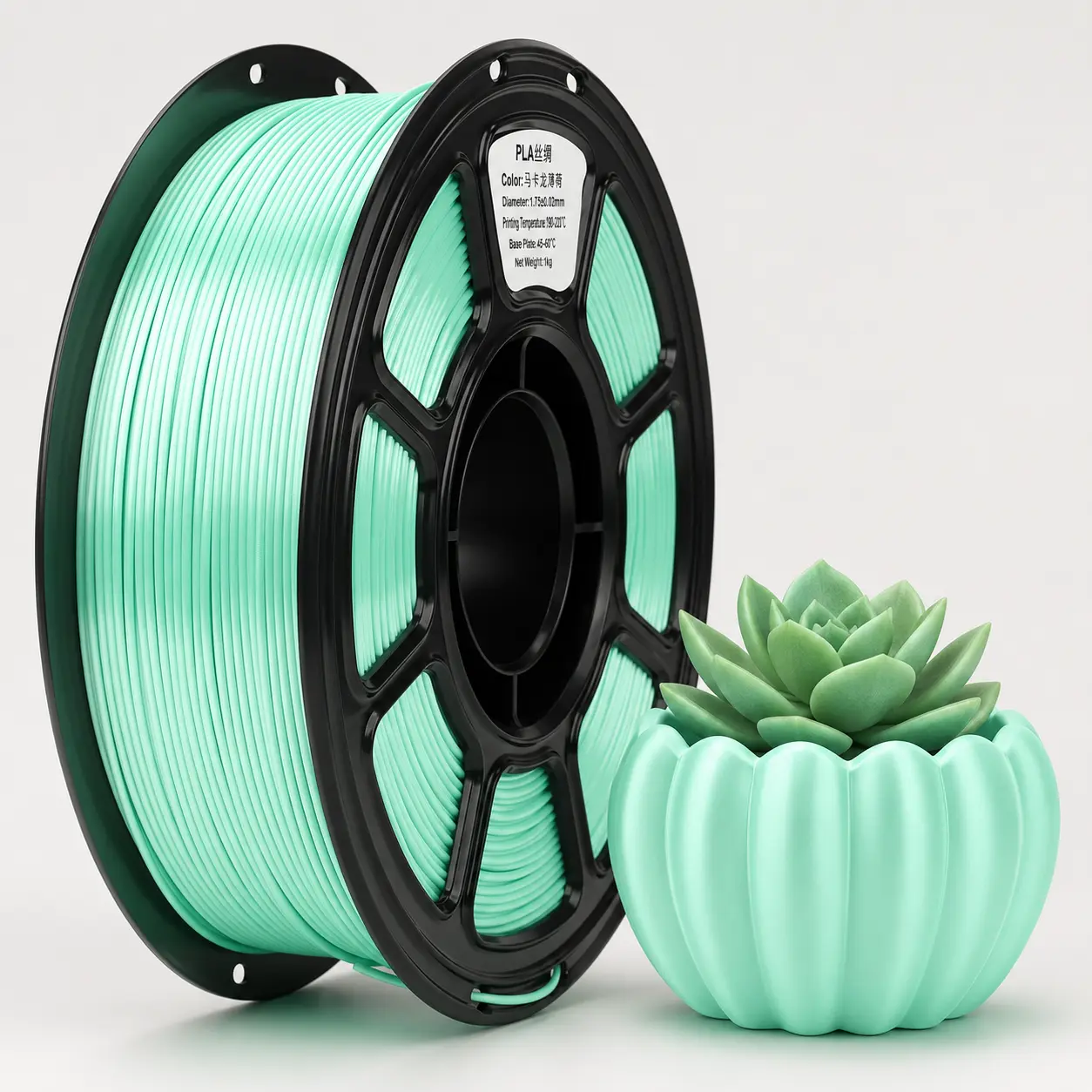 Silk Candy Spring-Tea-Green