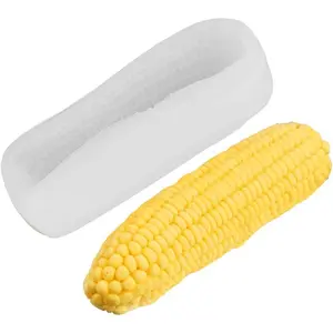 3D Corn Shaped Silicone Mold Baking Mould for Mousse Cake Pastry Chocolate Soap Candle Making