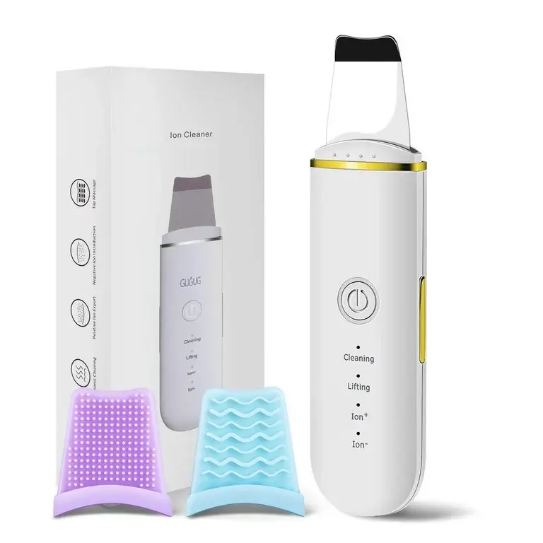 Skin Scrubber Face Spatula Skin Spatula Pore Cleaner Blackhead Remover Tools Skincare Exfoliate Gentle Ultrasonic Comfort
