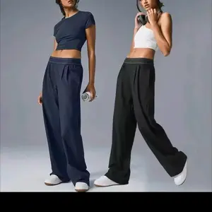 Pantalón WideFlow, outfit gym girl