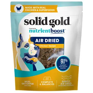 Solid Gold Air Dried Meal or Topper, For Dogs, Chicken Recipe, 4 oz (113 g)