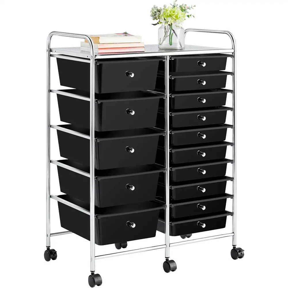 15 Drawers-Black