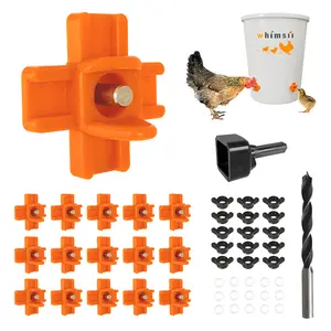 Whimsii Chicken Automatic Watering Nipples - Chickens, Duck, Geese, Quail, Turkey