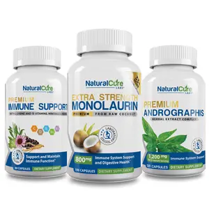 3 Pack: Immune Defense Bundle - Best Selling + Award-Winning Supplements for Immune Support