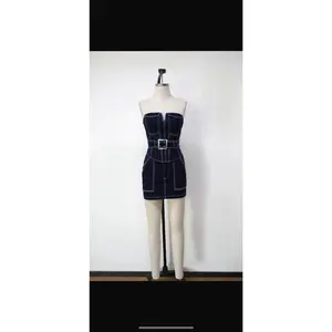 Callie denim two piece set 50129