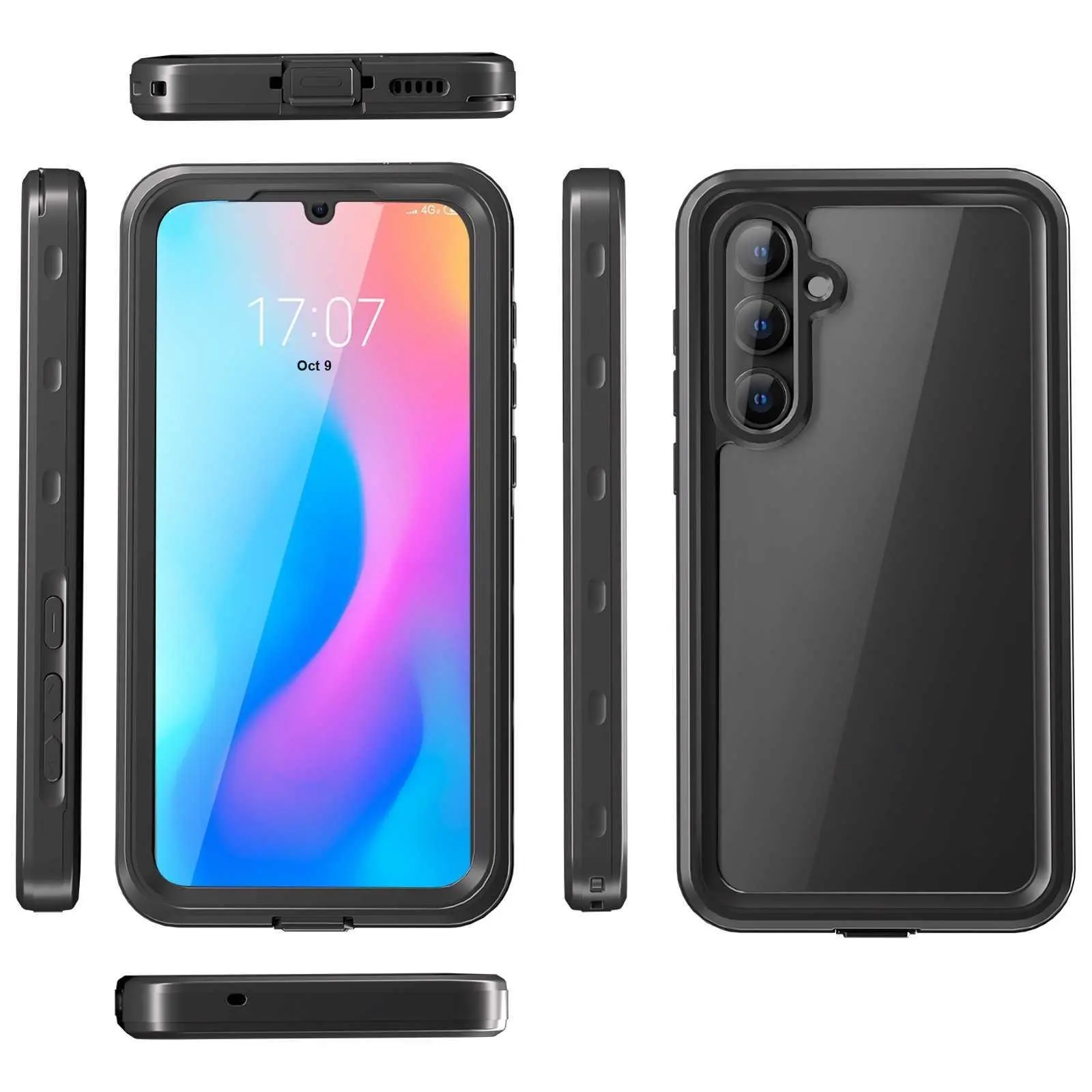 For Samsung Galaxy A55 5G Waterproof Phone Case For Samsung Galaxy A35 Outdoor Sports Drop-Proof Full Coverage Sealed Protective Case HNB98