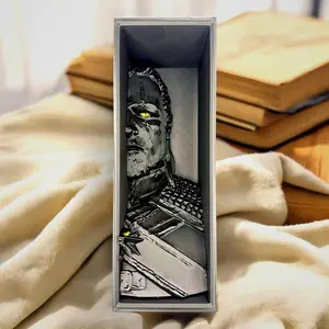 Geralt Book Nook Shelf Insert – Dual Color Silky PLA (10 Inch)