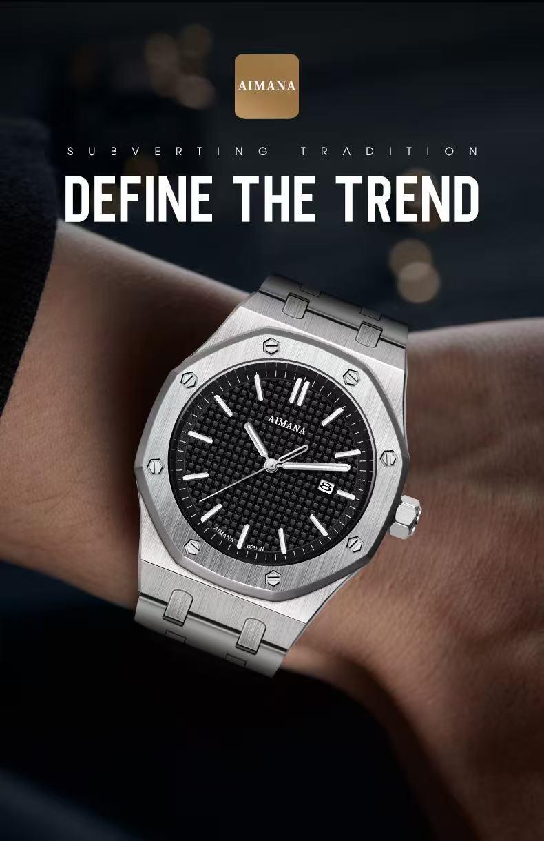 Men’s Luxury Formal Quartz Watch–Featuring a square stainless steel case with a luminous dial,water and scratch resistance, and a date display.A stylish and versatile luxury timepiece(Randomly give away an elegant,and stylish women's watch) Men’s Luxury Formal Quartz Watch–Featuring a square stainless steel case with a luminous dial,water and scratch resistance, and a date display.A stylish and versatile luxury timepiece(Randomly give away an elegant,and stylish women's watch)