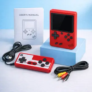 450-in-1 Portable Mini Electronic Video Game Console, Rechargeable Battery, Handheld Design for Kids & Adults, Adjustable Settings