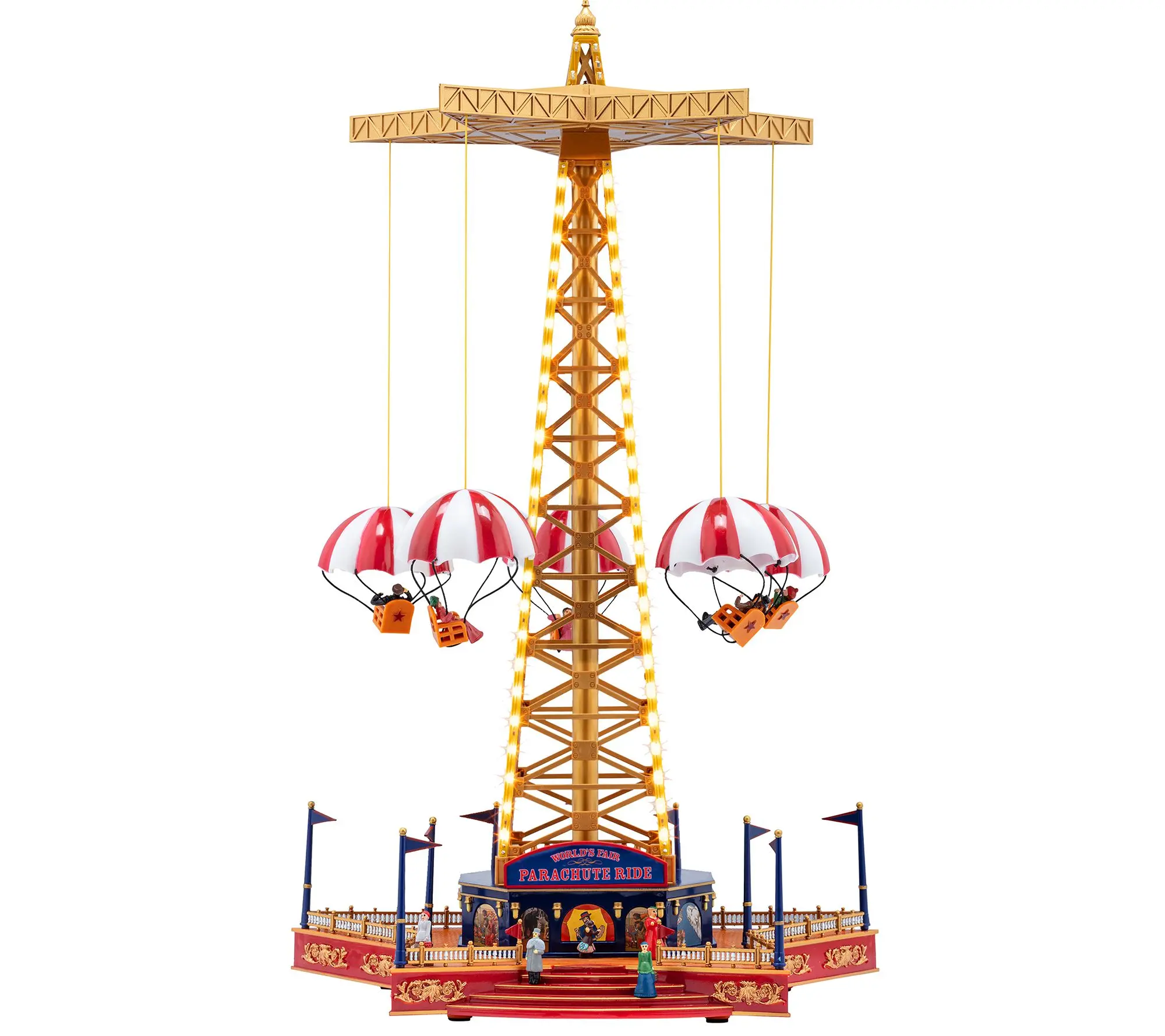 Mr. Christmas Animated & Musical World's Fair Parachute Ride
