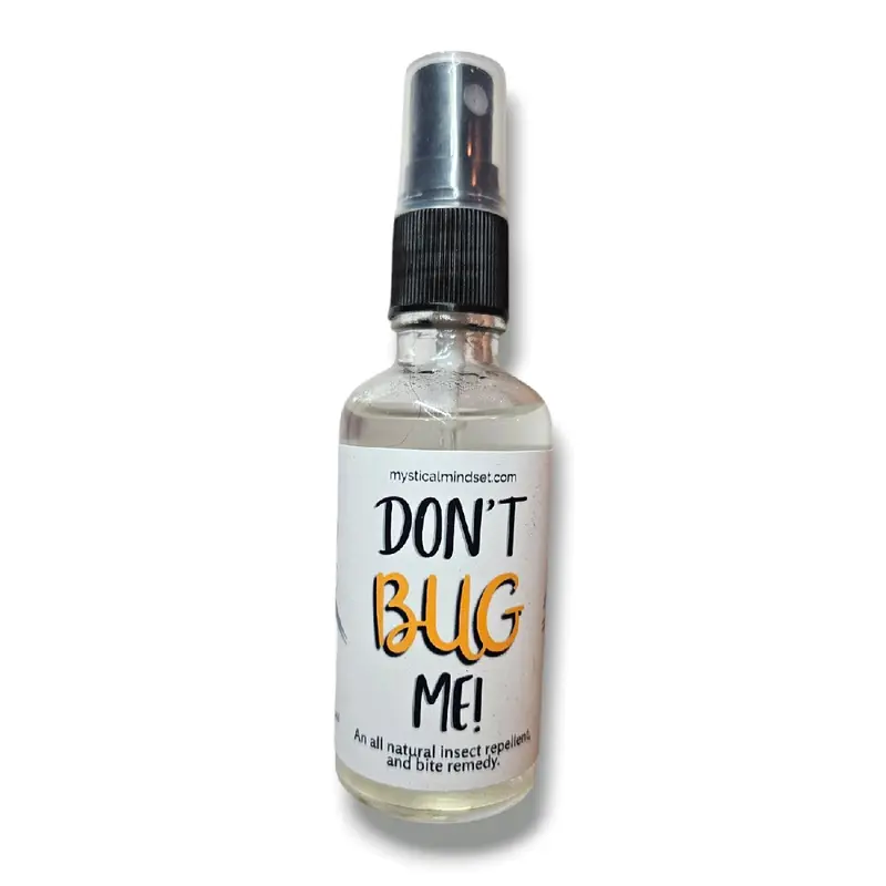 Organic Bug Deterrent, Made with Aloe, Daily Use, Natural Bug Spray, All Ages, Pet Safe, Don't BUG Me!