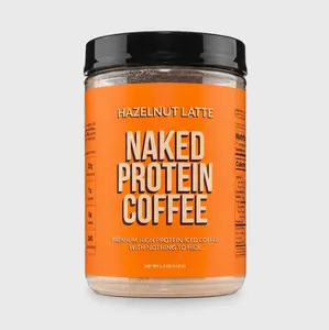 Hazelnut Latte Protein Iced Coffee | Naked Protein Coffee - 17 Servings