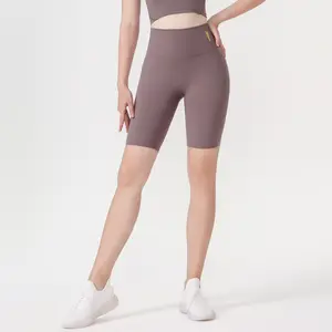 Women's High Waisted Shorts – Breathable Stretch Yoga Capris with Booty Lifting Fit