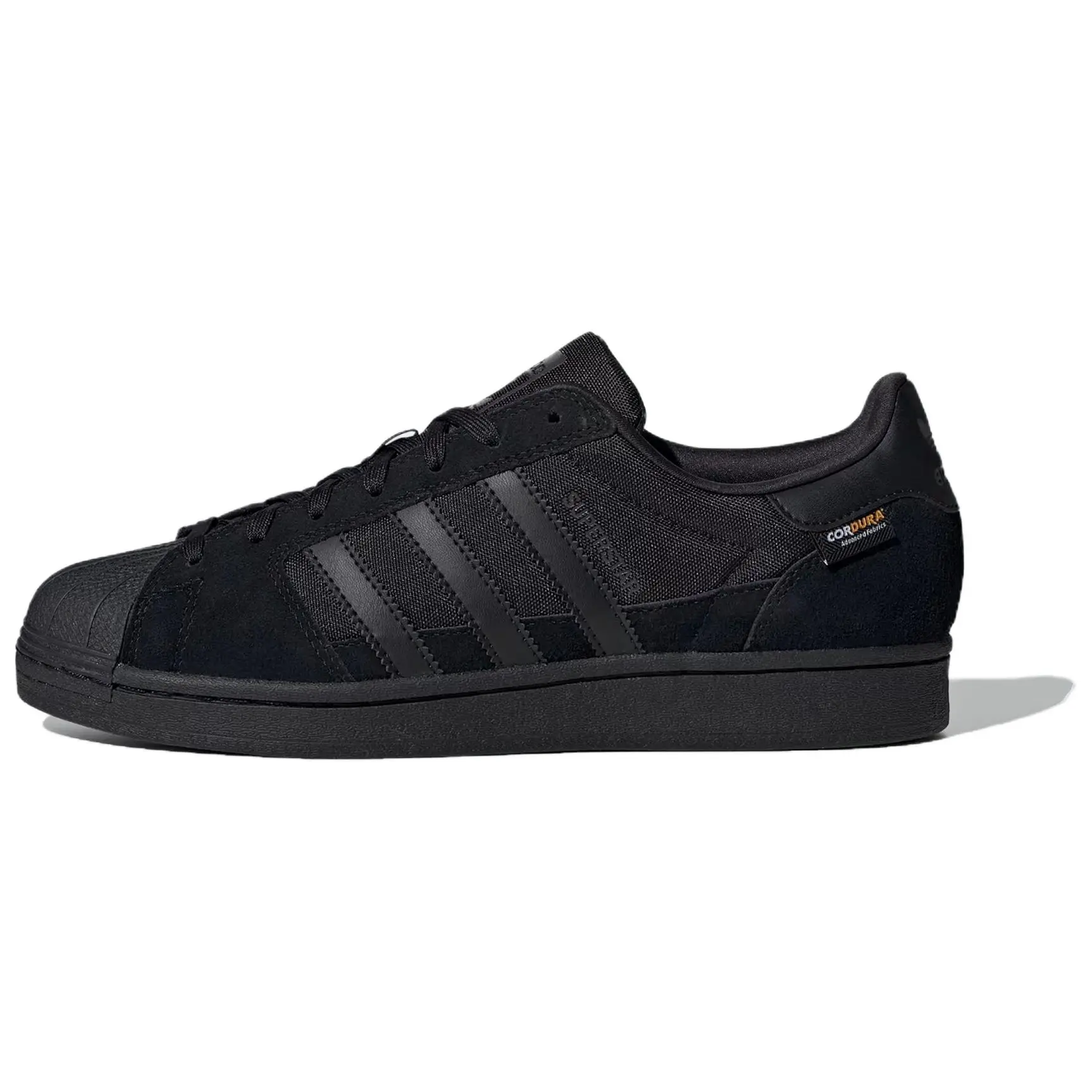 Adidas Superstar Black Carbon Cordura' Stylish Comfortable Low Top Skate Shoes Unisex ID1405