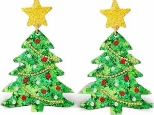 Christmas Tree Earrings