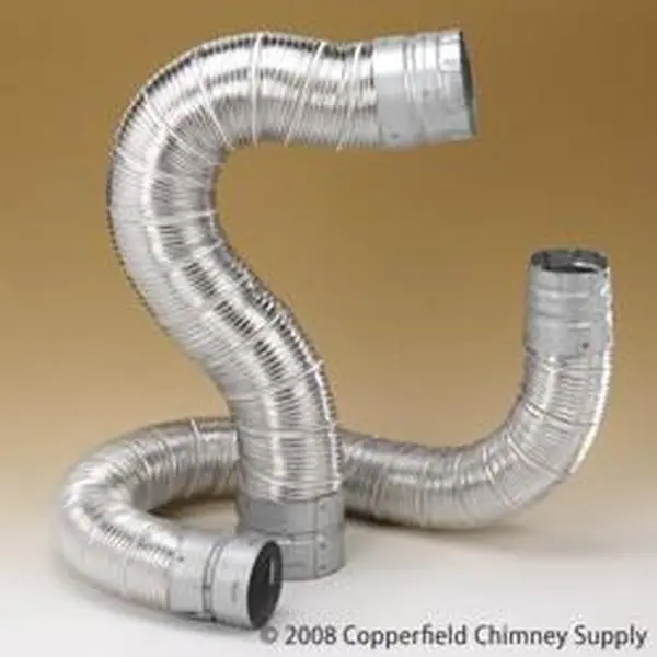 M & G Duravent 6DV60 6-Inch x 60' Dura-Connect Gas Connection Metal Pipe, 0.012" Diameter Bendable Aluminum Pipe